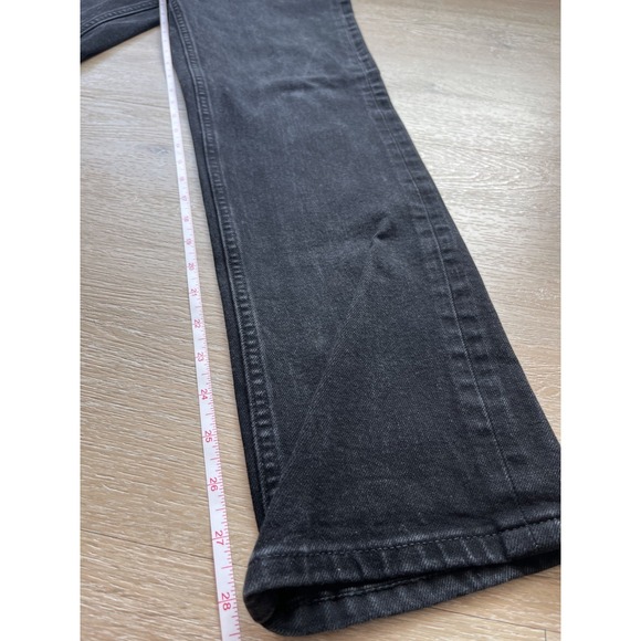 Everlane Uniform Jeans Mens 29x30 Black Dark Wash Denim Relaxed Fit Straight Leg - Picture 5 of 6